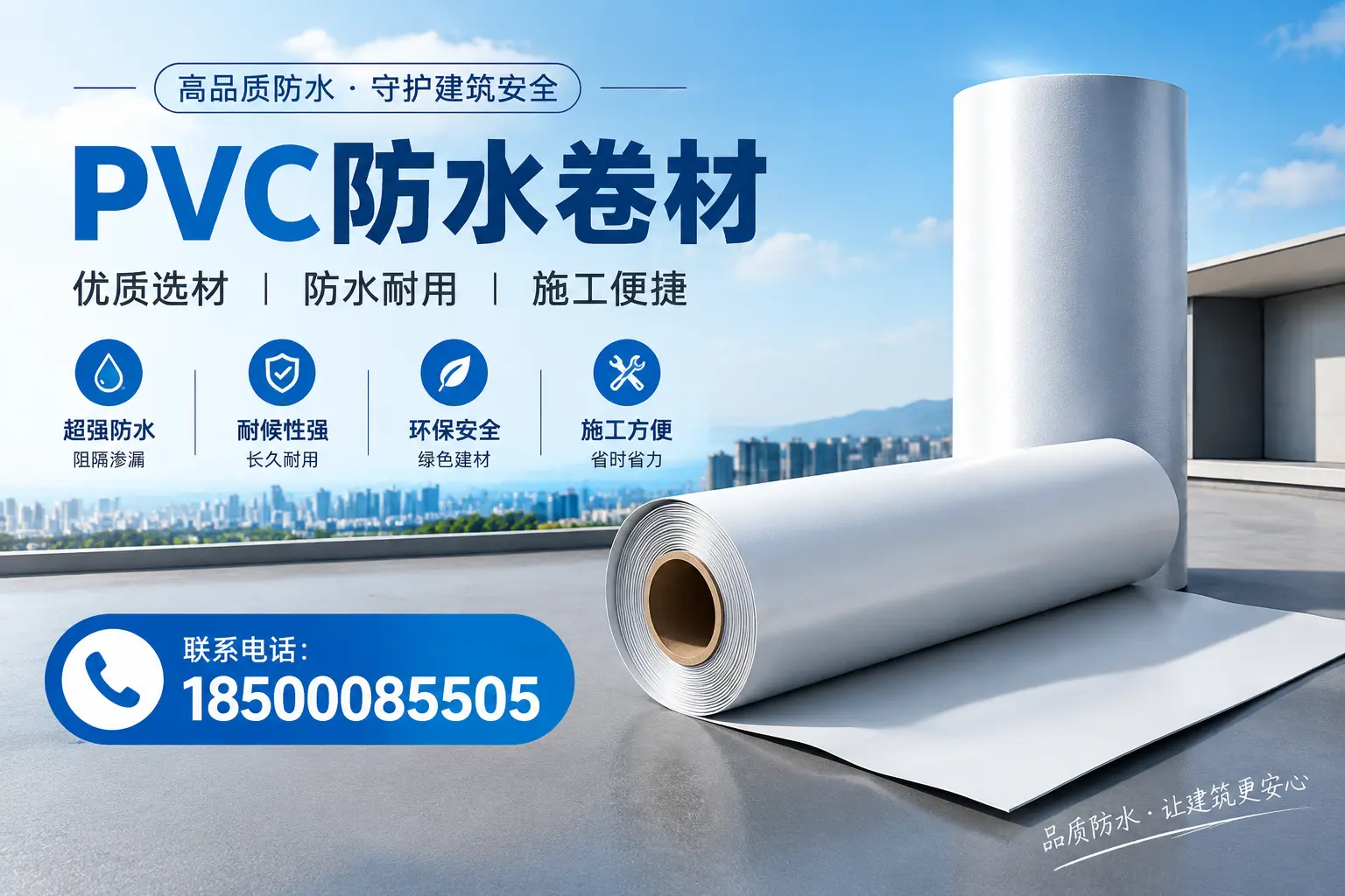 如何评估PVC防水卷材的性价比?宜宾消费者必读